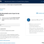 Abrir cuenta BBVA paso 3