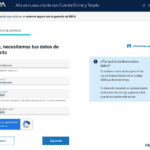 Abrir cuenta BBVA paso 4