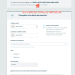 Abrir cuenta con Openbank paso 5: cuenta, domicilio y móvil