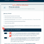 Abrir cuenta con Openbank paso 8: firma del contrato
