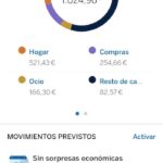 App móvil BBVA control de finanzas