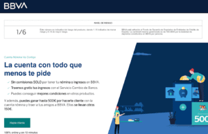 Cuenta nómina BBVA Va Contigo