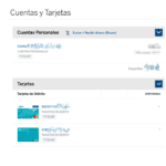 BBVA cuentas y tarjetas