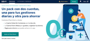 Cuenta ahorro del BBVA