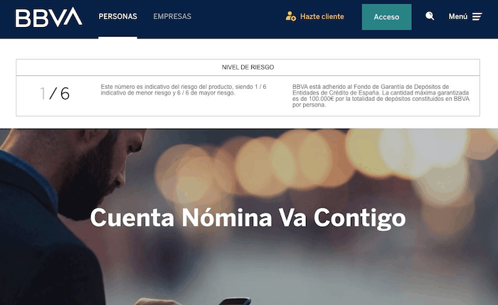 Cuenta BBVA Va Contigo