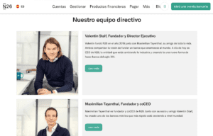 Equipo directivo de N26