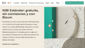Conecta Bizum a tu cuenta N26