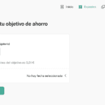Añade objetivos a los espacios de N26