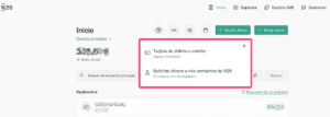 Ingresos con tarjeta en N26