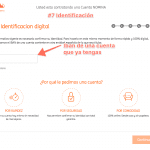 Abrir una cuenta nómina ING: identifícate