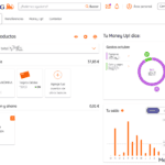 Página principal de mi cuenta real con ING, Josep Garcia de mejor-banco.com