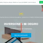 Abrir una cuenta con DEGIRO paso 1