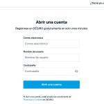 Abrir una cuenta con DEGIRO paso 2