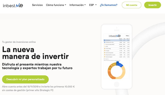 Inversiones automáticas con inbestMe