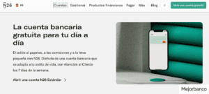 La cuenta gratuita online de N26