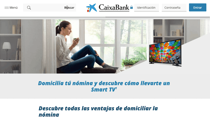 Características de la Cuenta Nómina de CaixaBank