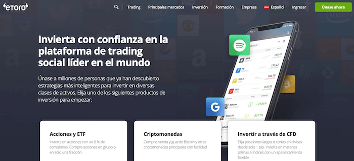 eToro broker de trading