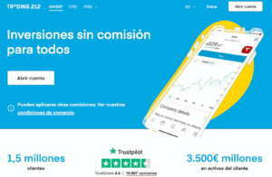 Plataforma trading de Trading 212