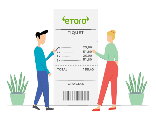 Las comisiones de eToro