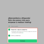 Abrir una cuenta con Bitpanda paso 4