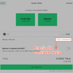 Diferencial de venta con Bitpanda