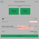 Diferencial de compra con Bitpanda