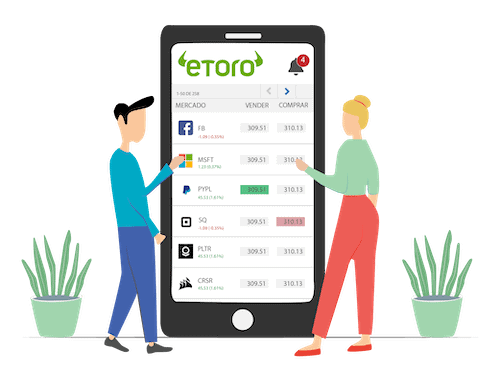 Comprar acciones en eToro