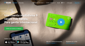 Banco sin comisiones sin nómina Wise