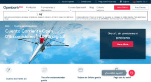 Cuenta sin nómina ni comisiones Openbank