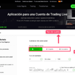 Abrir cuenta con IC Markets paso 3