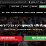 Crear cuenta con XM paso 1