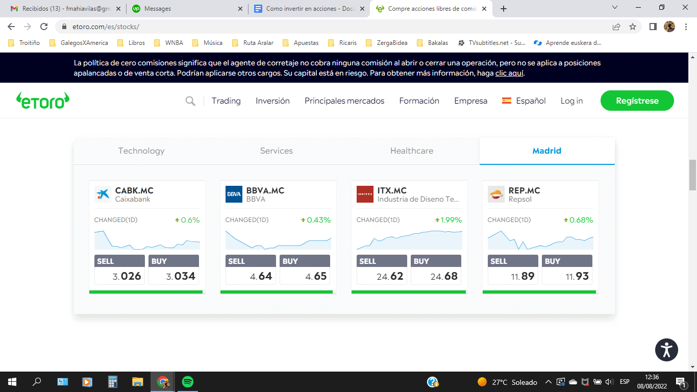 El bróker online de eToro