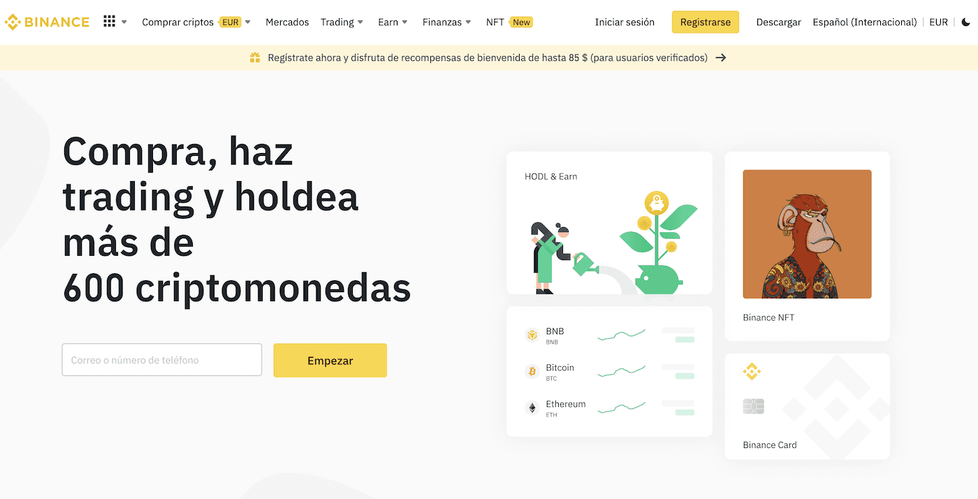 Binance opiniones