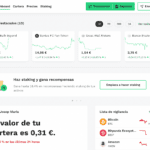 Bitpanda panel de control