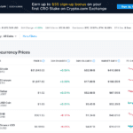 Criptomonedas disponibles en crypto.com