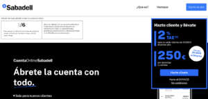 Cuenta Sabadell Online