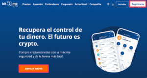 Abrir cuenta con Bit2Me paso 3