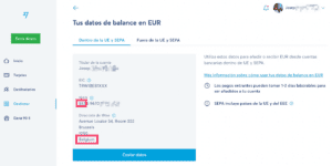 Wise IBAN en euros