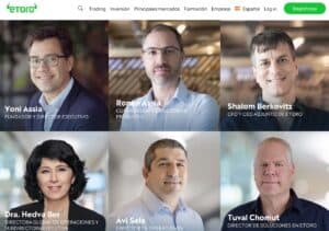 eToro equipo directivo