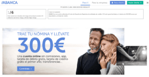 Abanca cuenta sin comisiones