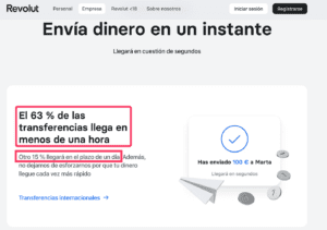 Revolut Estimated Transfer Time