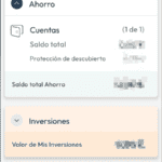 App móviles de Openbank pantalla principal. Mejor-banco.com