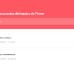 Centro de ayuda en español de Finom