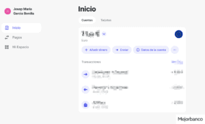 Cuenta de Revolut de Josep Garcia en mejor-banco.com